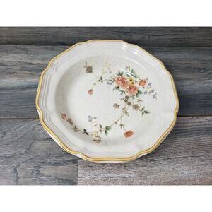 Mikasa Garden Club Silk Bouquet EC 463 Rimmed Soup Bowl